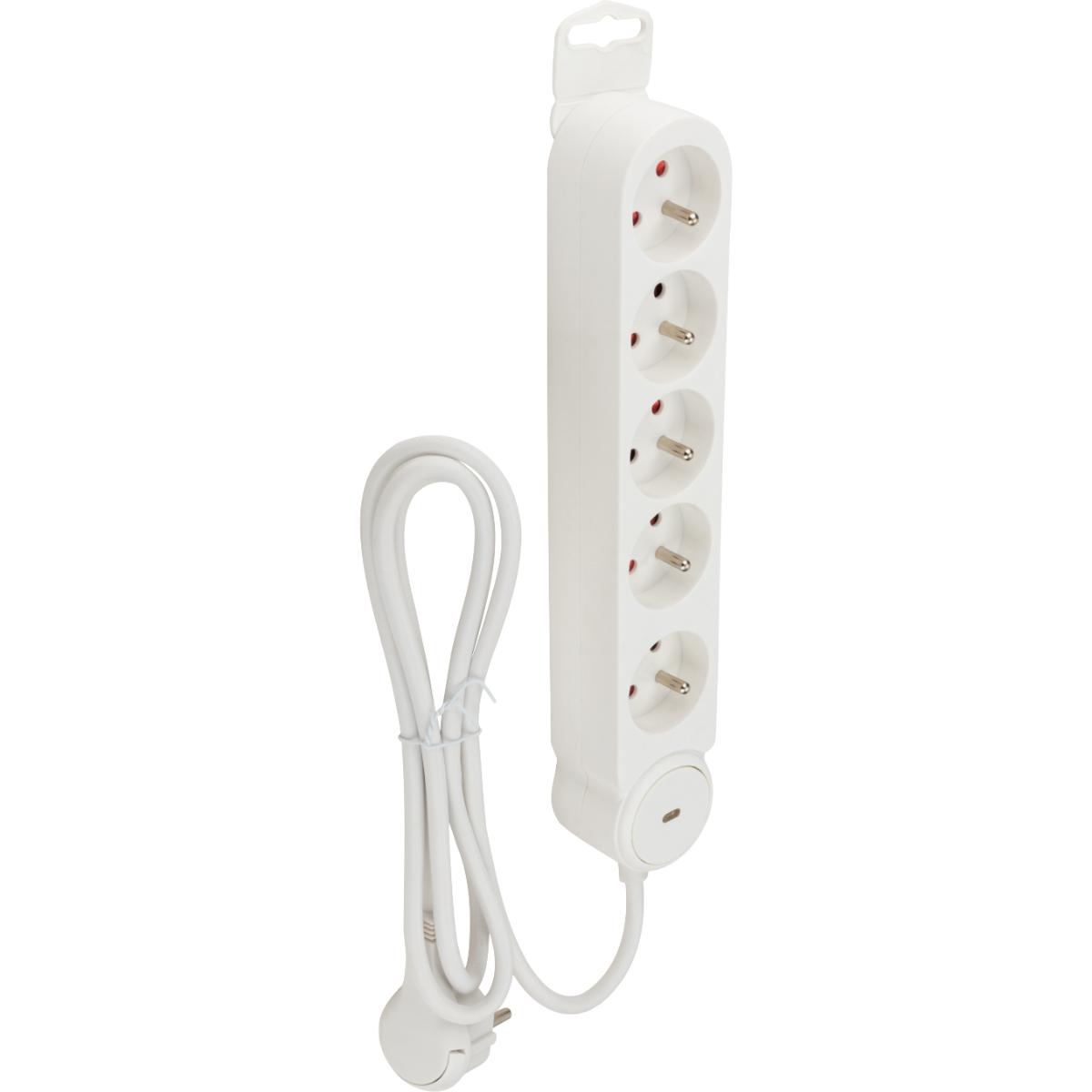 Bloc multiprise Iota 16A + interrupteur - Zenitech