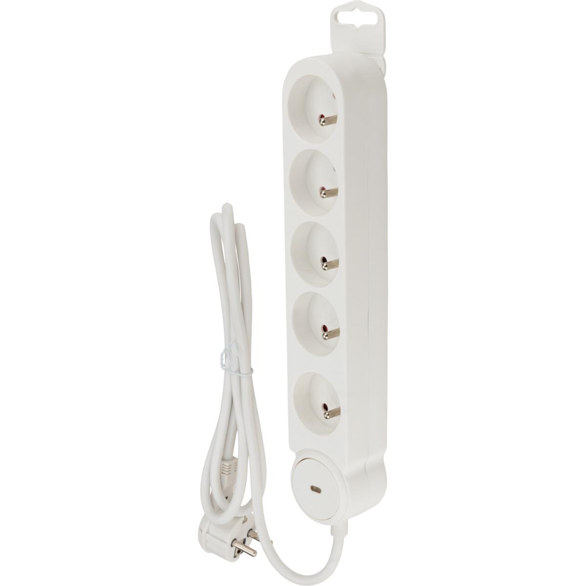 Bloc multiprise Iota 16A + interrupteur - Zenitech