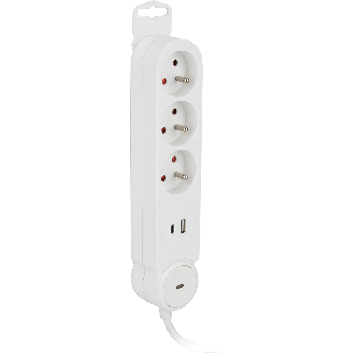 Bloc multiprise Iota 3/5 prises 16A + prises USB A+C - Zenitech