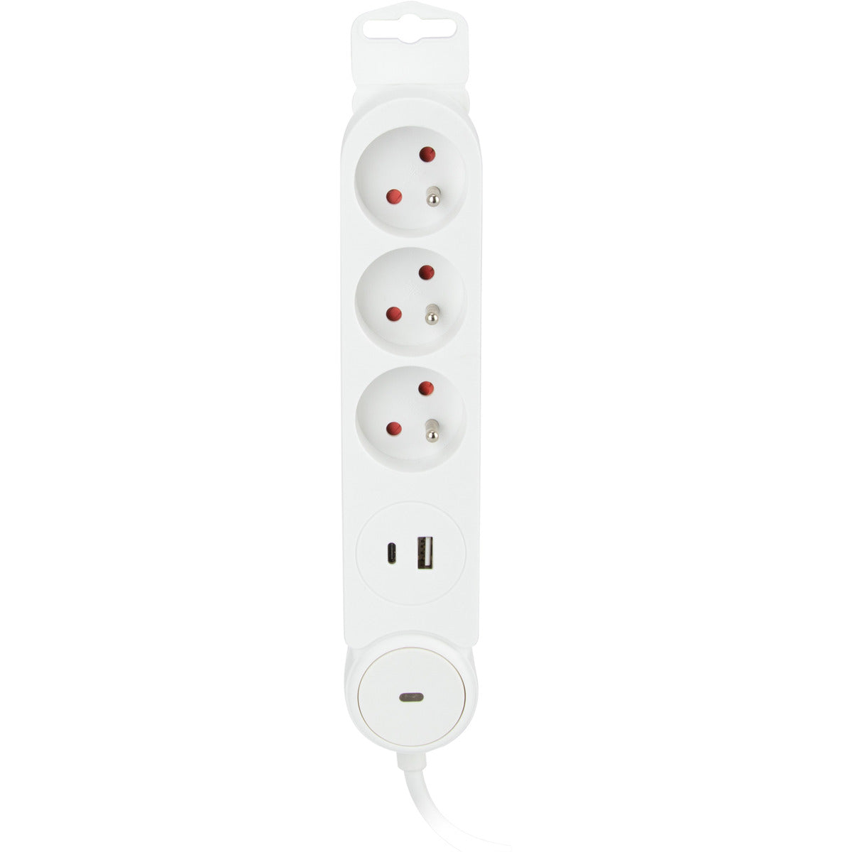 Bloc multiprise Iota 3/5 prises 16A + prises USB A+C - Zenitech
