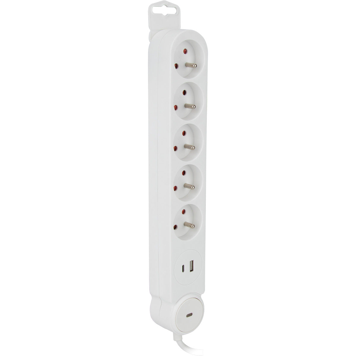 Bloc multiprise Iota 3/5 prises 16A + prises USB A+C - Zenitech