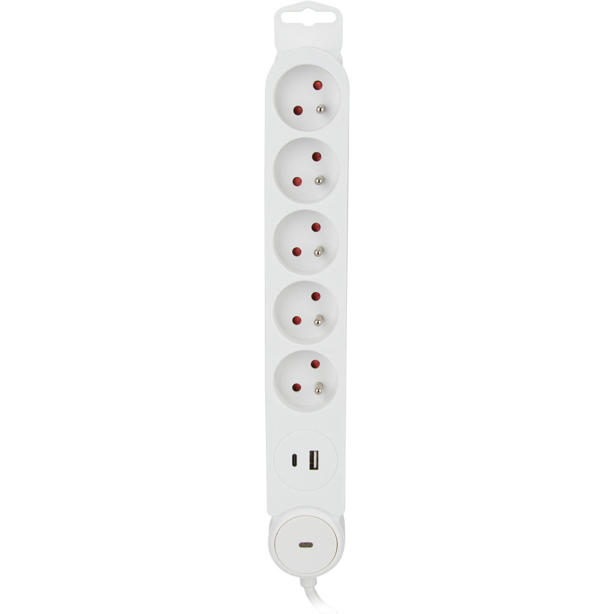 Bloc multiprise Iota 3/5 prises 16A + prises USB A+C - Zenitech