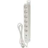 Bloc multiprise Iota 16A + interrupteurs + USB A+C - Zenitech