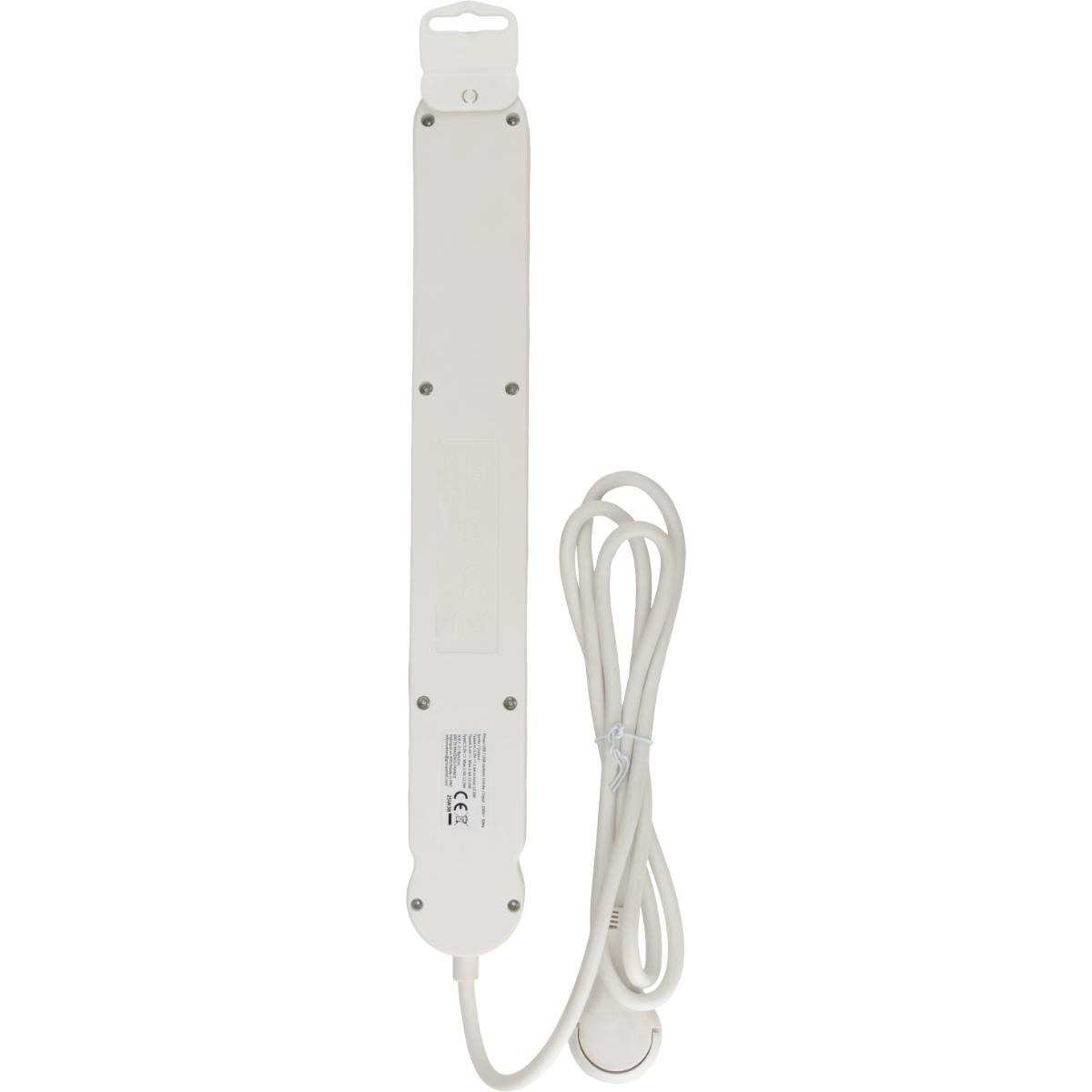 Bloc multiprise Iota 16A + interrupteurs + USB A+C - Zenitech