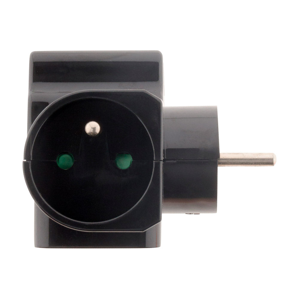 Triplite parafoudre 2x 16A 2P+T + 1x6A 2P - Zenitech