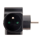 Triplite parafoudre 2x 16A 2P+T + 1x6A 2P - Zenitech