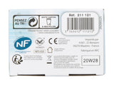 Parafoudre 1 prise simple - Noir - Zenitech