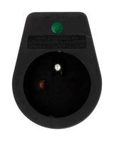 Parafoudre 1 prise simple - Noir - Zenitech