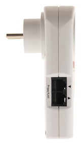 Prise parafoudre téléphone + TV SAT Ø9,52mm - Zenitech