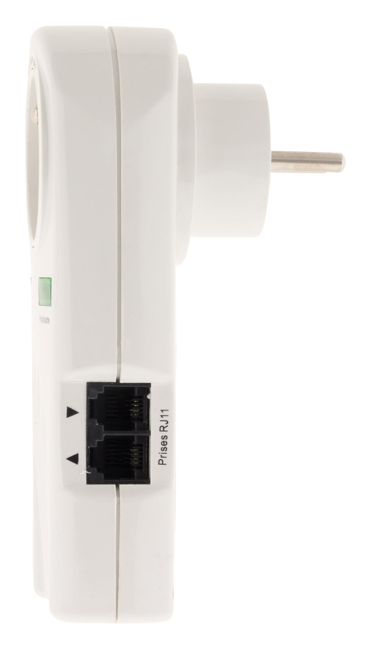 Prise parafoudre téléphone + TV SAT Ø9,52mm - Zenitech