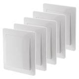 Interrupteur encastré blanc 10A - Zenitech