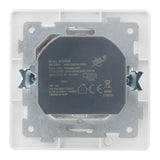 Prise encastrée Schuko + USB A - Blanc - Orys - Zenitech