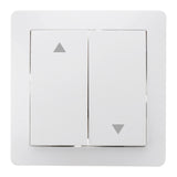 Bouton poussoir volet roulant - Blanc - Orys - Zenitech