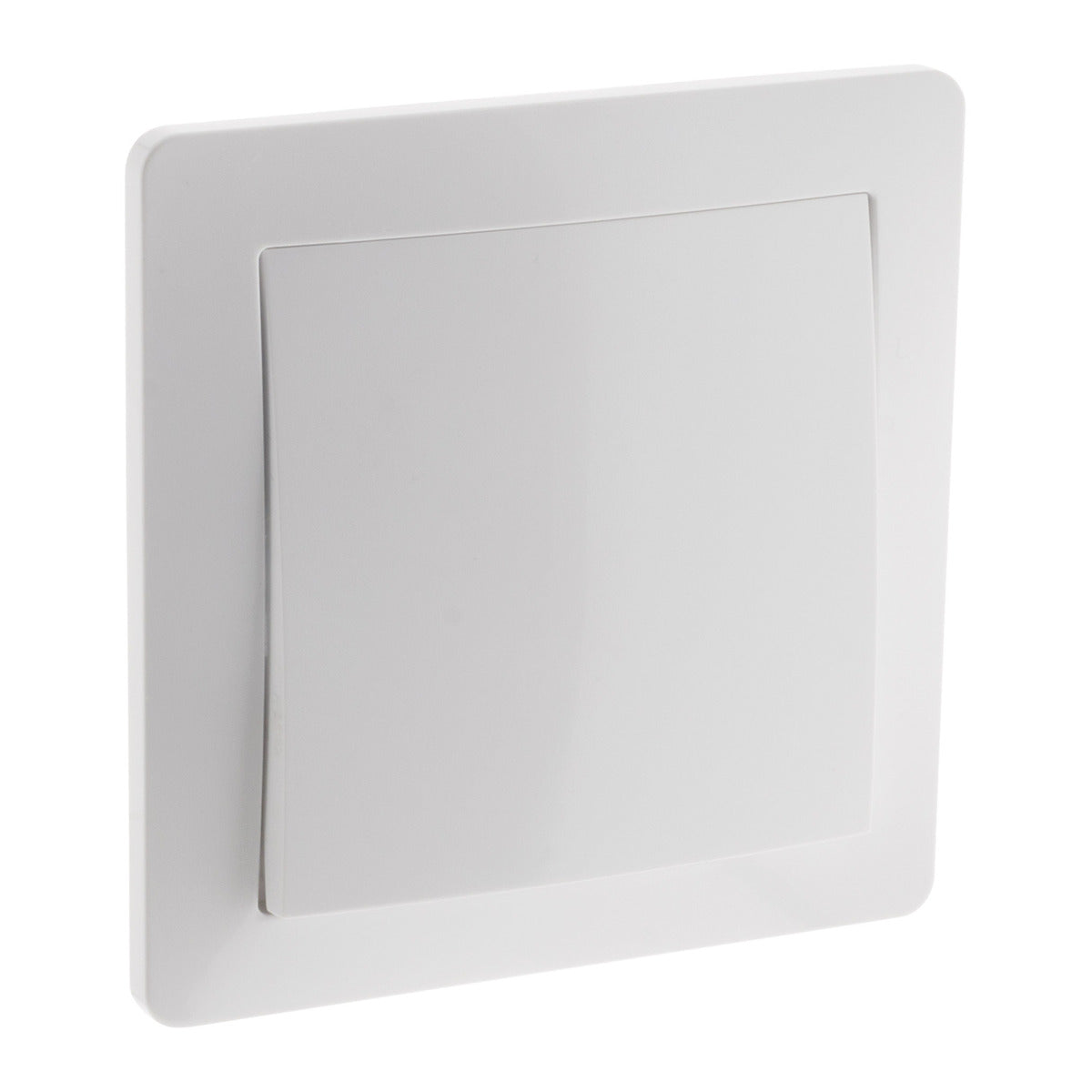 Bouton poussoir à voyant 10A - Blanc - Orys - Zenitech