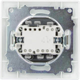 Bouton sonnette encastré Zyna - Blanc - Zenitech