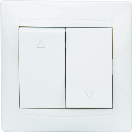 Commande volets roulants Zyna - Blanc - Zenitech