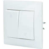 Commande volets roulants Zyna - Blanc - Zenitech