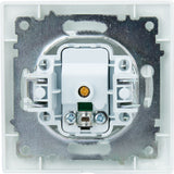 Prise TV encastrée Ø9,52mm Zyna - Blanc - Zenitech