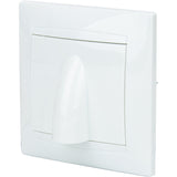 Cache pour sortie de câble Ø5/12mm Zyna - Blanc - Zenitech