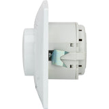 Variateur rotatif encastré 200W Zyna - Blanc - Zenitech