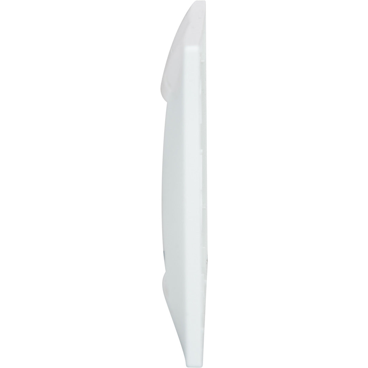 Double plaque encastrée Zyna - Blanc - Zenitech