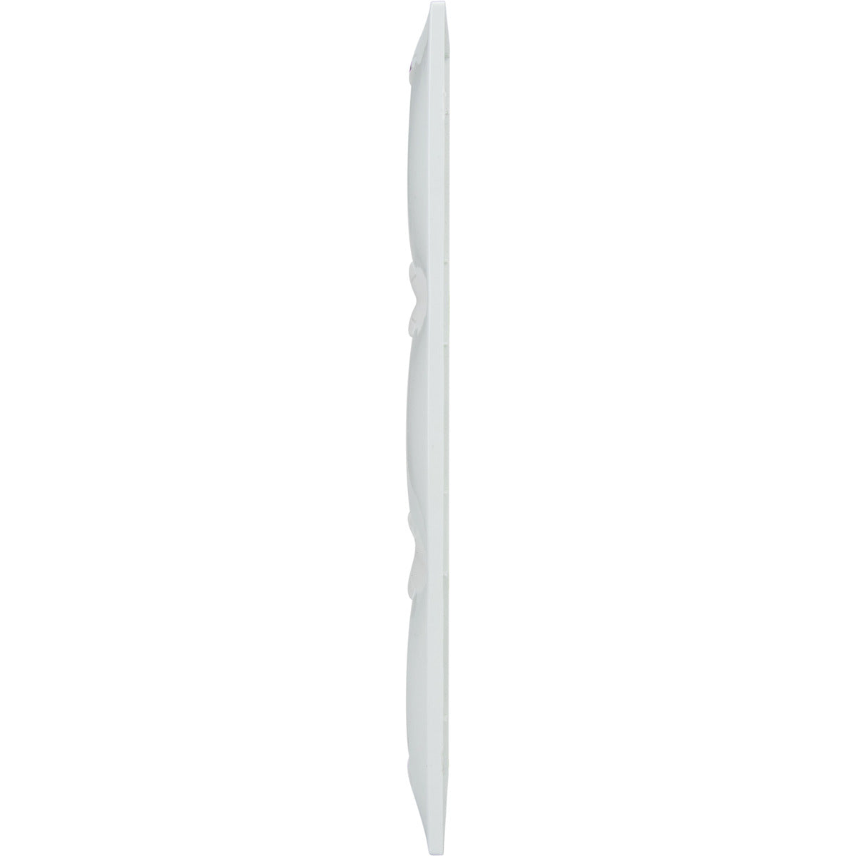 Triple plaque encastrée Verticale Zyna - Blanc - Zenitech
