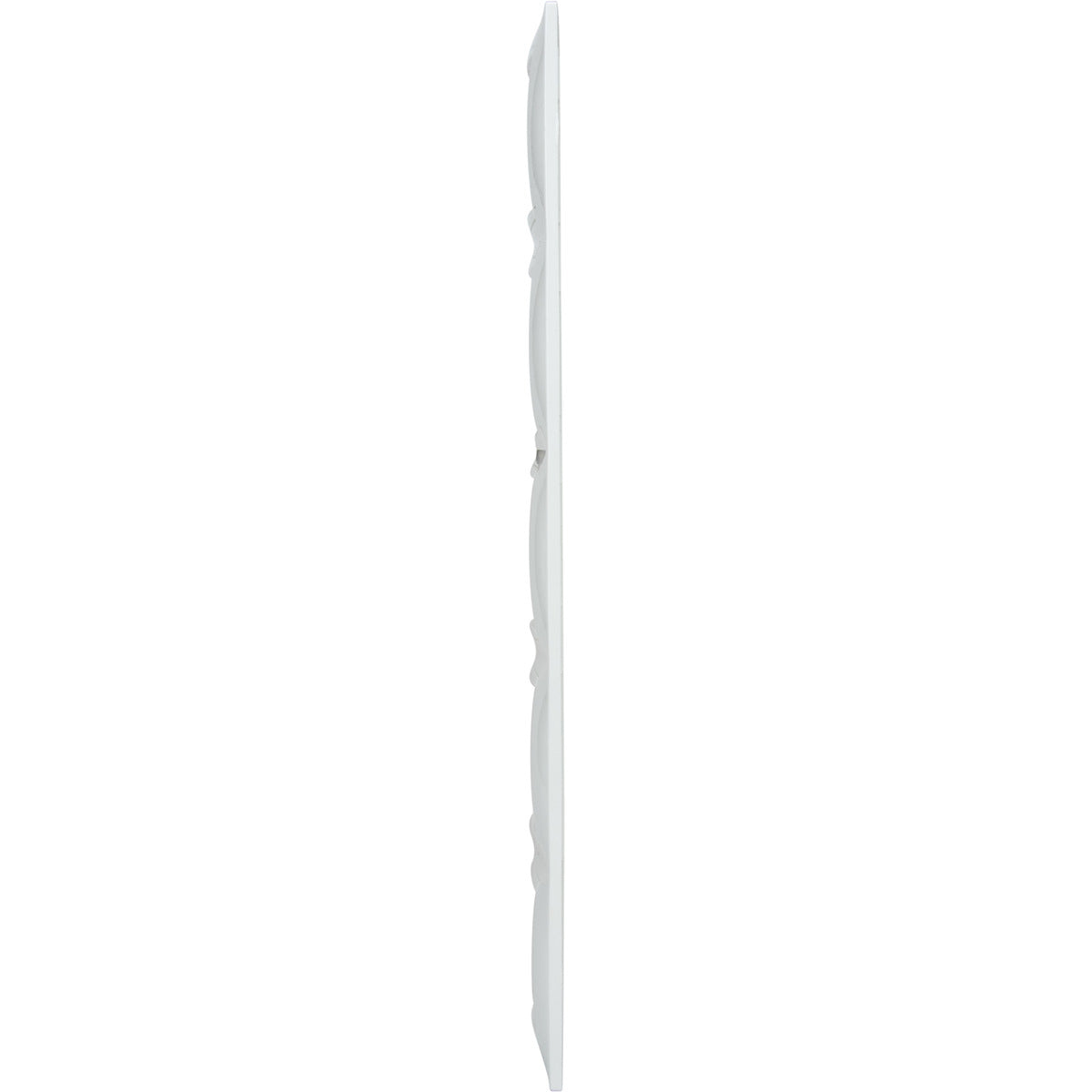 Plaque encastrée 5 boîtes Verticales Zyna - Blanc - Zenitech