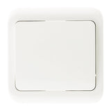 Interrupteur simple encastré Antaria - Blanc - Zenitech