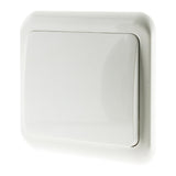 Interrupteur simple encastré Antaria - Blanc - Zenitech