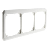 Plaque de finition triple - Blanc - Zenitech