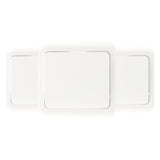 Lot de 3 interrupteurs simples 10A - Zenitech