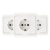 Prise encastrée Schuko 16A Antaria - Zenitech