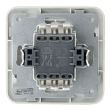 Interrupteur double Antaria - Blanc - Zenitech