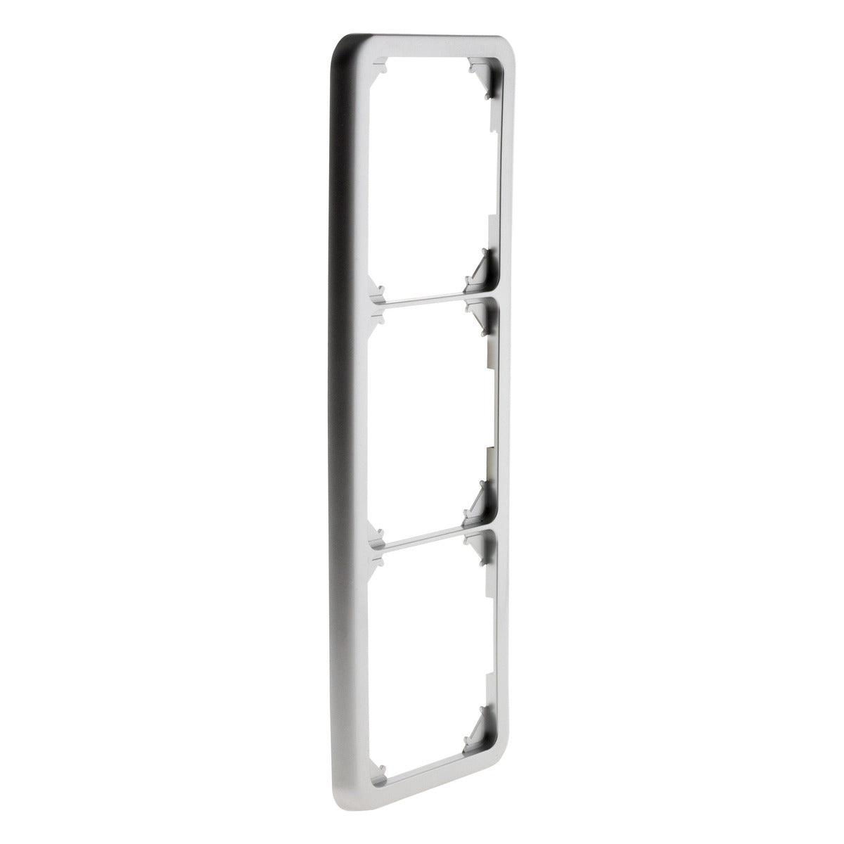 Plaque de finition triple - chrome - Zenitech