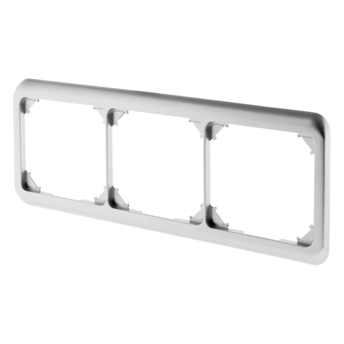 Plaque de finition triple - chrome - Zenitech