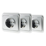 Prise encastrée Schuko 16A Antaria - Zenitech