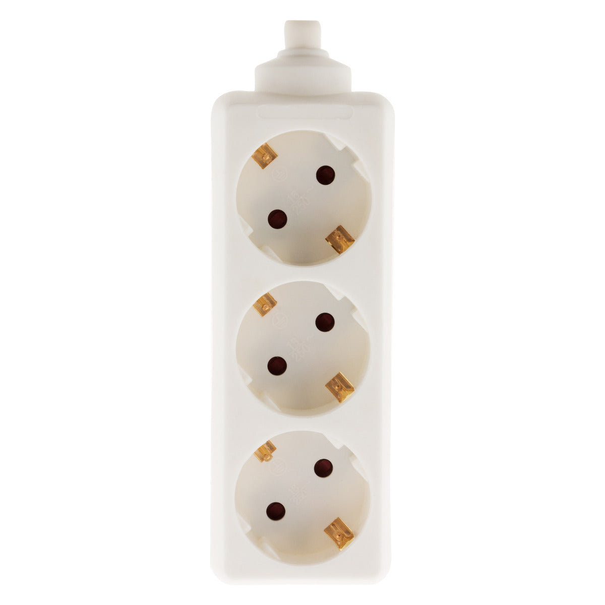 Multiprise Schuko 16A sans câble - blanc - Zenitech