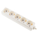 Multiprise Schuko 16A sans câble - blanc - Zenitech