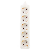 Multiprise Schuko 16A sans câble - blanc - Zenitech