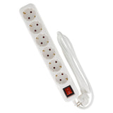 Multiprise Schuko 16A + interrupteur - Zenitech