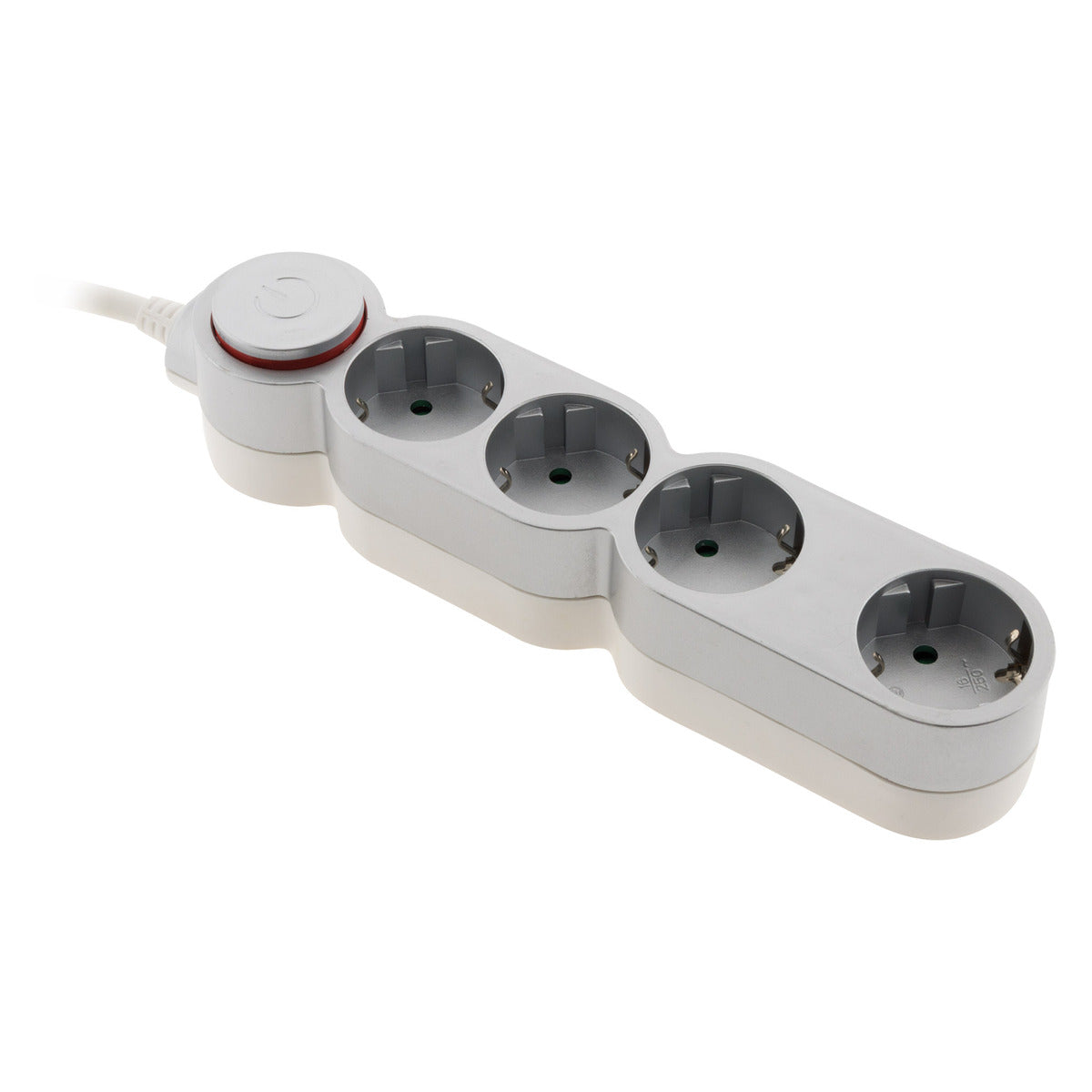 Multiprise Schuko 16A + interrupteur Zenitech