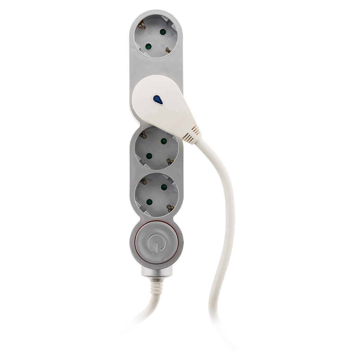 Multiprise Schuko 16A + interrupteur Zenitech