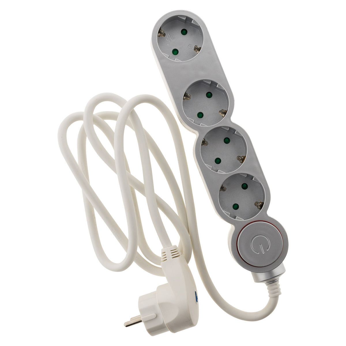 Multiprise Schuko 16A + interrupteur Zenitech