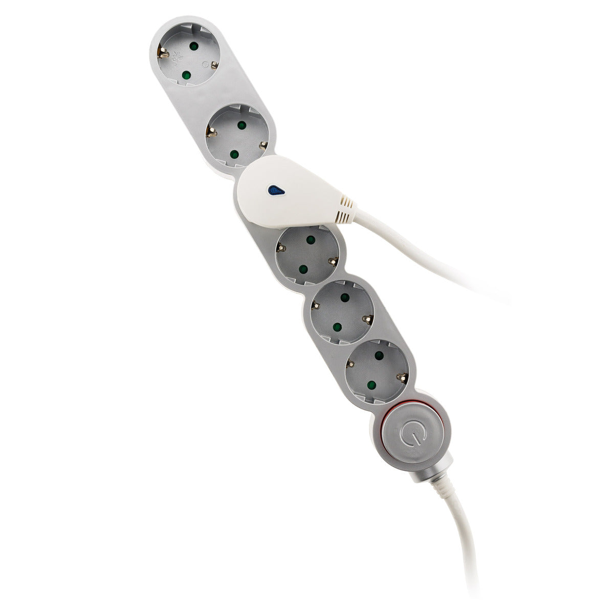 Multiprise Schuko 16A + interrupteur Zenitech