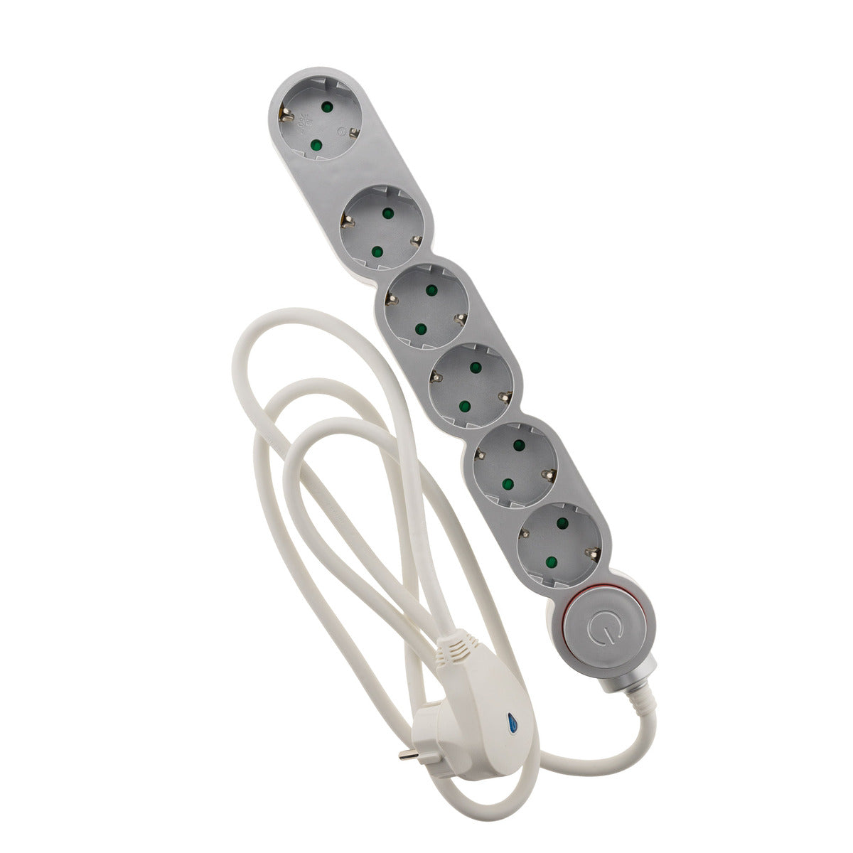 Multiprise Schuko 16A + interrupteur Zenitech