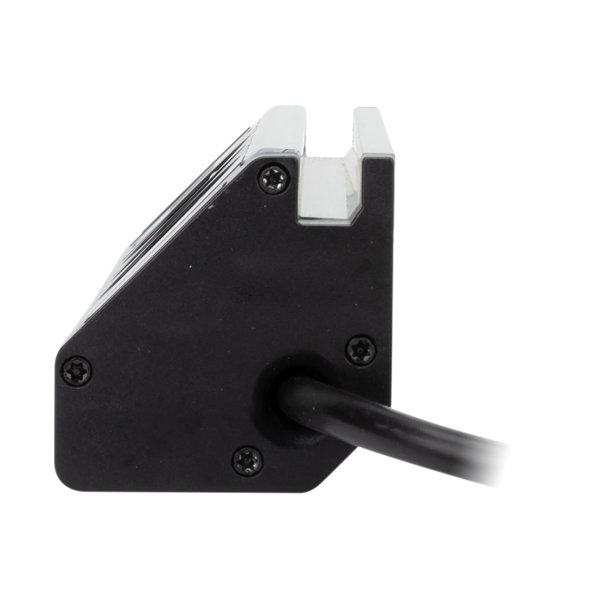 Multiprise support smartphone 3 prises Schuko + 2 USB A - Argent/Noir - Zenitech