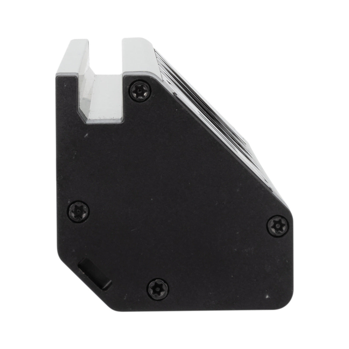 Multiprise support smartphone 3 prises Schuko + 2 USB A - Argent/Noir - Zenitech