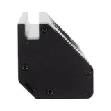 Multiprise support smartphone 3 prises Schuko + 2 USB A - Argent/Noir - Zenitech