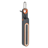 Multiprise 4 prises Schuko 16A + lumière - Gris/Orange - Klipo - Zenitech