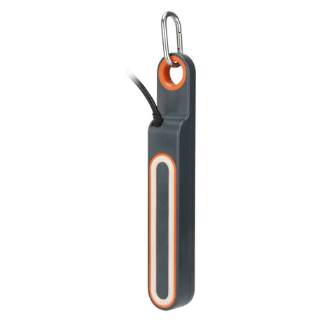 Multiprise 4 prises Schuko 16A + lumière - Gris/Orange - Klipo - Zenitech